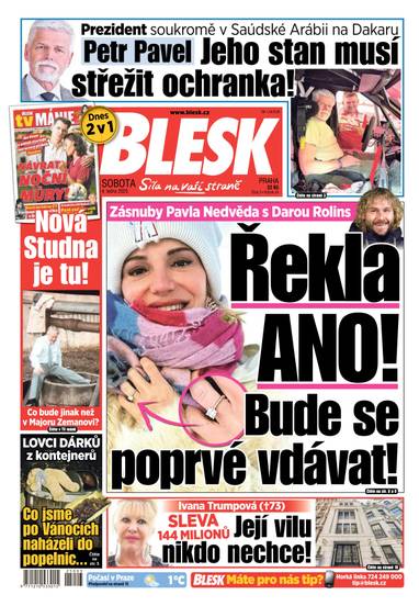 BLESK - 4.1.2025 - CZECH NEWS CENTER a. s.