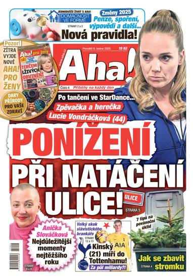 Aha! - 6.1.2025 - CZECH NEWS CENTER a. s.