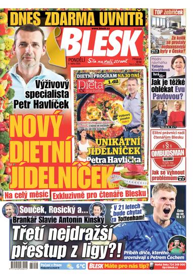 BLESK - 6.1.2025 - CZECH NEWS CENTER a. s.