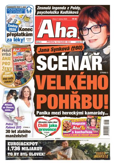 Aha! - 7.1.2025 - CZECH NEWS CENTER a. s.