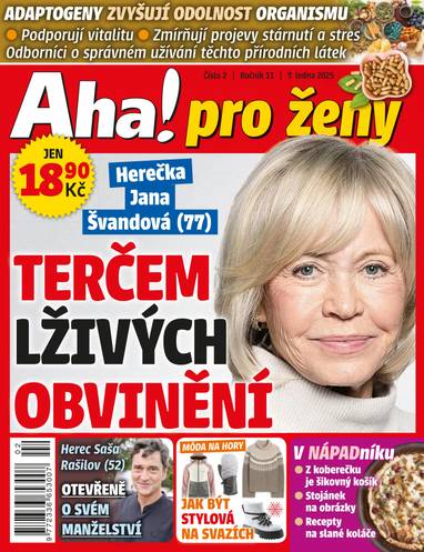 Časopis Aha! pro ženy - 2/2025 - CZECH NEWS CENTER a. s.