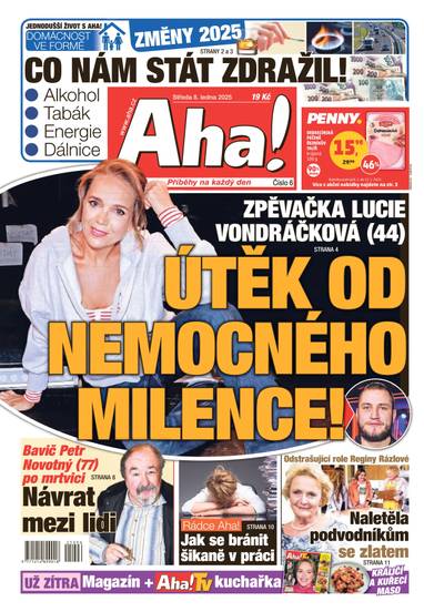 Aha! - 8.1.2025 - CZECH NEWS CENTER a. s.