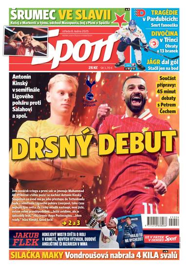 Sport - 8.1.2025 - CZECH NEWS CENTER a. s.