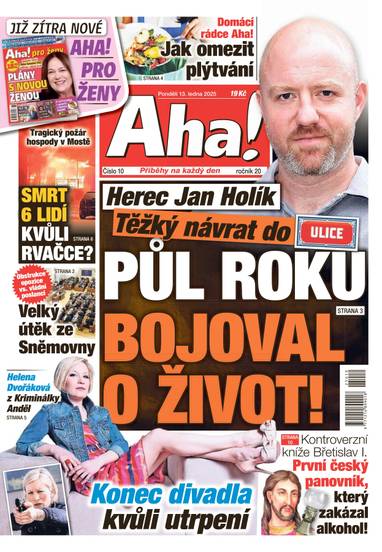 Aha! - 13.1.2025 - CZECH NEWS CENTER a. s.