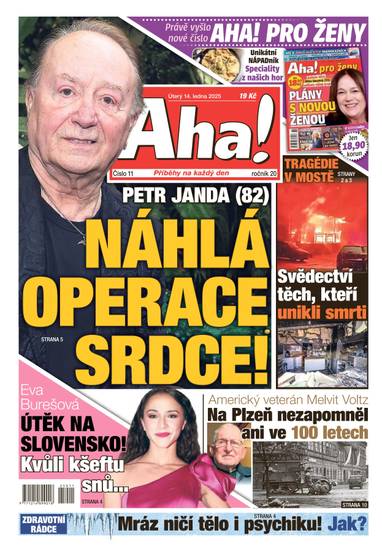 Aha! - 14.1.2025 - CZECH NEWS CENTER a. s.