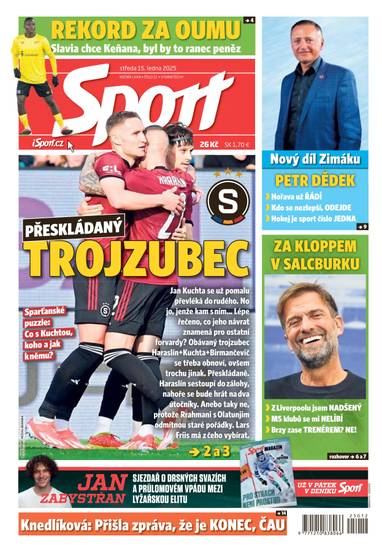 Sport - 15.1.2025 - CZECH NEWS CENTER a. s.