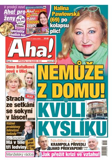 Aha! - 17.1.2025 - CZECH NEWS CENTER a. s.