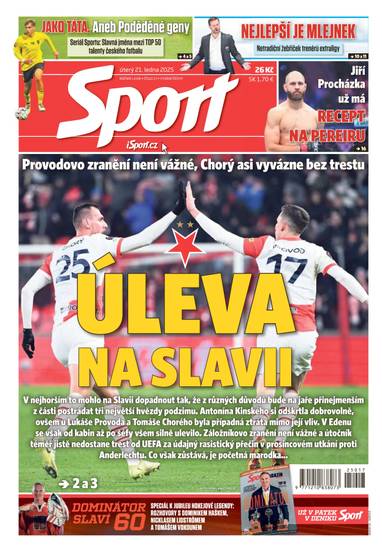 Sport - 21.1.2025 - CZECH NEWS CENTER a. s.