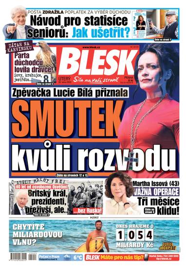 BLESK - 28.1.2025 - CZECH NEWS CENTER a. s.