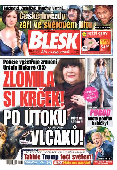 BLESK - 6.2.2025 - CZECH NEWS CENTER a. s.