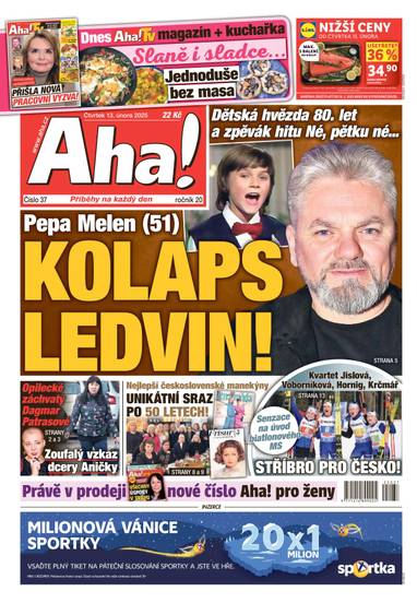 Aha! - 13.2.2025 - CZECH NEWS CENTER a. s.