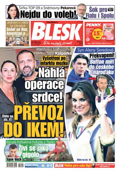 BLESK - 19.2.2025 - CZECH NEWS CENTER a. s.