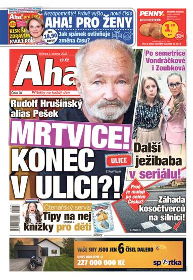 Aha! - 2.4.2025 - CZECH NEWS CENTER a. s.