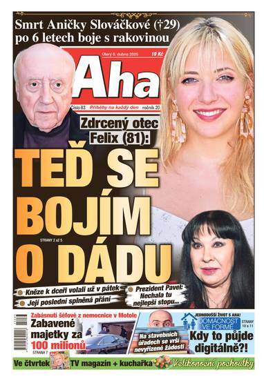 Aha! - 8.4.2025 - CZECH NEWS CENTER a. s.