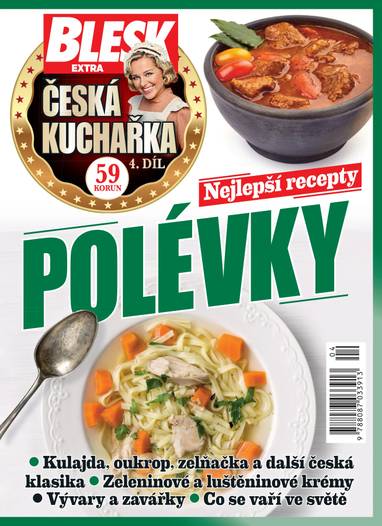 Kniha Nejlepší recepty Polévky