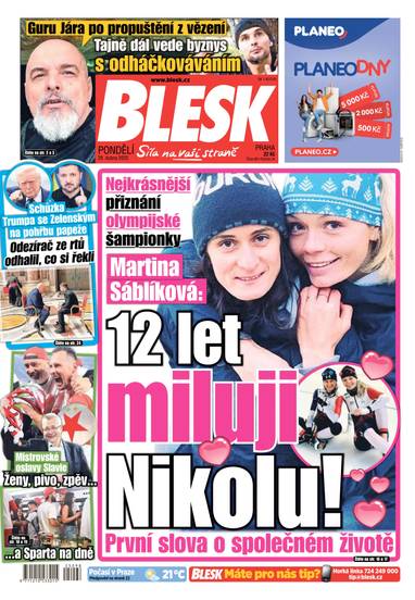 BLESK - 28.4.2025 - CZECH NEWS CENTER a. s.