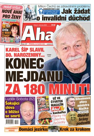 Aha! - 3.6.2025 - CZECH NEWS CENTER a. s.