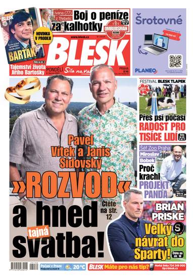 BLESK - 9.6.2025 - CZECH NEWS CENTER a. s.