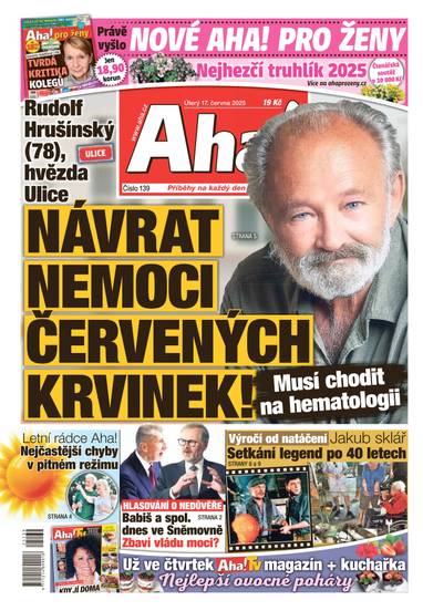 Aha! - 17.6.2025 - CZECH NEWS CENTER a. s.