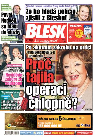 BLESK - 25.6.2025 - CZECH NEWS CENTER a. s.