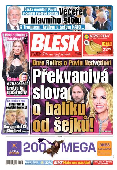 BLESK - 26.6.2025 - CZECH NEWS CENTER a. s.
