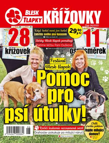 Časopis BLESK TLAPKY KŘÍŽOVKY - 6/2025 - CZECH NEWS CENTER a. s.
