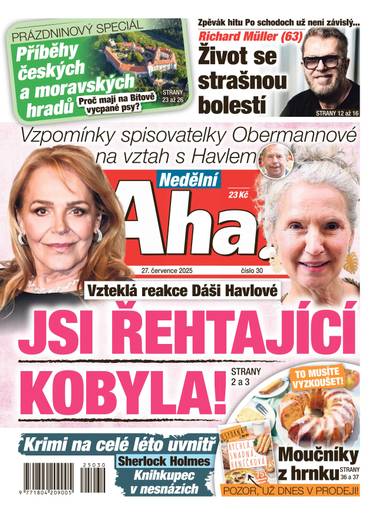 Nedělní Aha! - 30/2025 - CZECH NEWS CENTER a. s.
