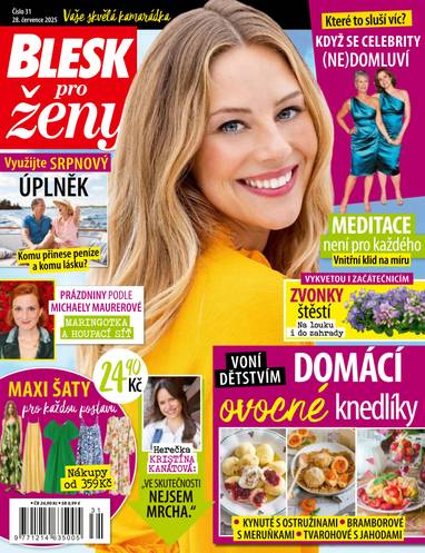 Časopis BLESK pro ženy - 31/2025 - CZECH NEWS CENTER a. s.