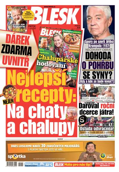 BLESK - 1.8.2025 - CZECH NEWS CENTER a. s.