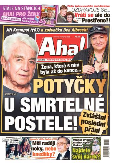 Aha! - 2.8.2025 - CZECH NEWS CENTER a. s.