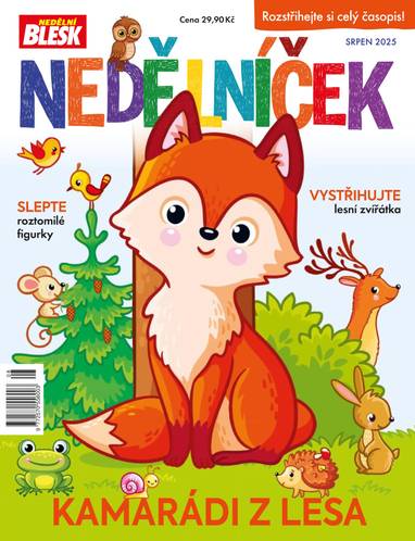 Časopis NEDĚLNÍČEK - 8/2025 - CZECH NEWS CENTER a. s.