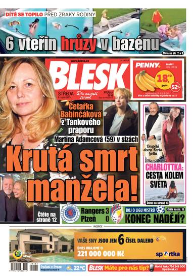 BLESK - 6.8.2025 - CZECH NEWS CENTER a. s.