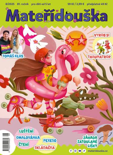 Časopis Mateřídouška - 8/2025 - CZECH NEWS CENTER a. s.