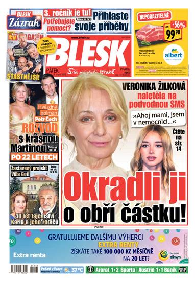 BLESK - 15.8.2025 - CZECH NEWS CENTER a. s.