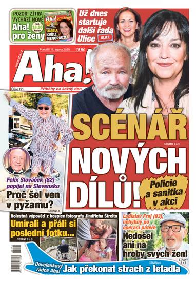 Aha! - 18.8.2025 - CZECH NEWS CENTER a. s.