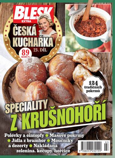 Kniha Česká kuchařka 23. Speciality z Krušnohoří