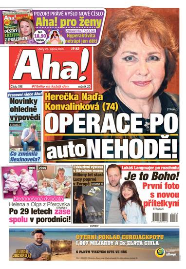Aha! - 26.8.2025 - CZECH NEWS CENTER a. s.