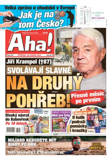 Aha! - 29.8.2025 - CZECH NEWS CENTER a. s.