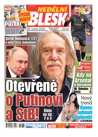 NEDĚLNÍ BLESK - 35/2025 - CZECH NEWS CENTER a. s.