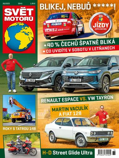 Časopis SVĚT MOTORŮ - 36/2025 - CZECH NEWS CENTER a. s.