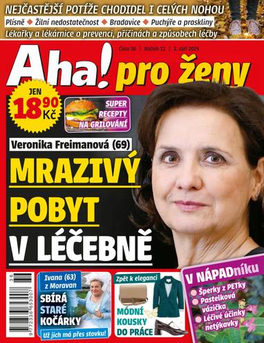 Časopis Aha! pro ženy - 36/2025 - CZECH NEWS CENTER a. s.