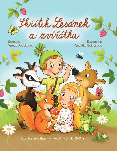 Kniha Skřítek Lesánek a zvířátka