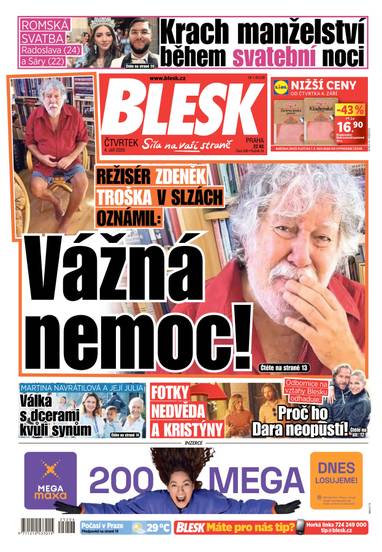 BLESK - 4.9.2025 - CZECH NEWS CENTER a. s.
