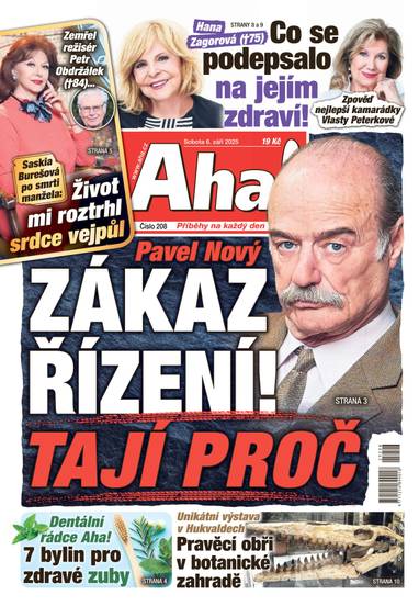 Aha! - 6.9.2025 - CZECH NEWS CENTER a. s.