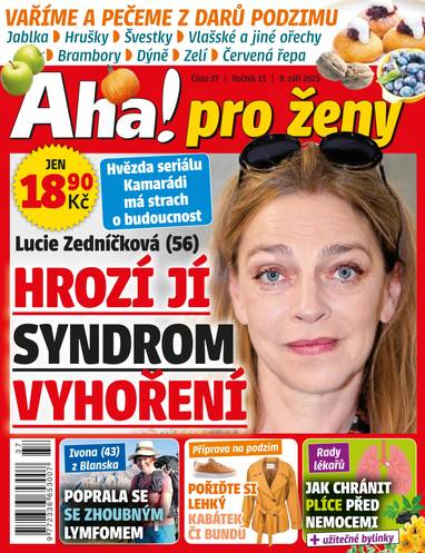 Časopis Aha! pro ženy - 37/2025 - CZECH NEWS CENTER a. s.