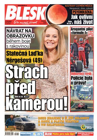 BLESK - 9.9.2025 - CZECH NEWS CENTER a. s.