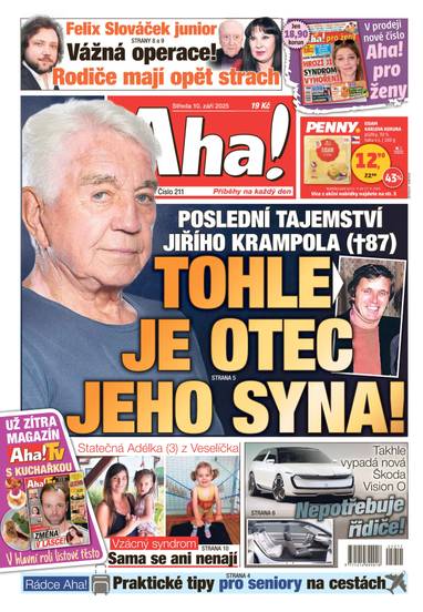 Aha! - 10.9.2025 - CZECH NEWS CENTER a. s.