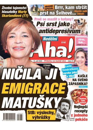 Nedělní Aha! - 37/2025 - CZECH NEWS CENTER a. s.
