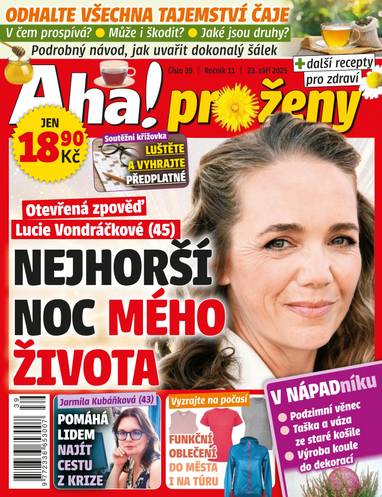 Časopis Aha! pro ženy - 39/2025 - CZECH NEWS CENTER a. s.