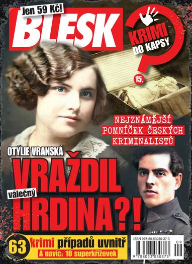 Kniha Blesk krimi do kapsy 9/2025